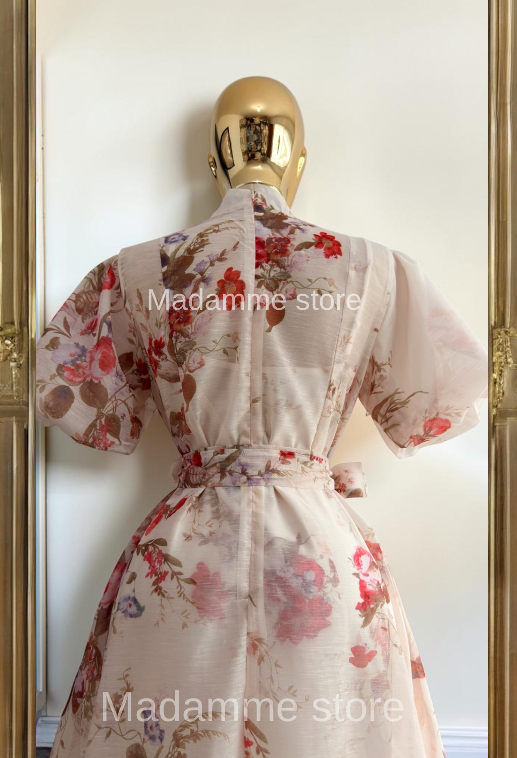 Vestido pétalo de gardenia