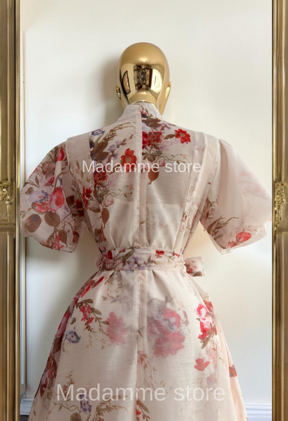Vestido pétalo de gardenia