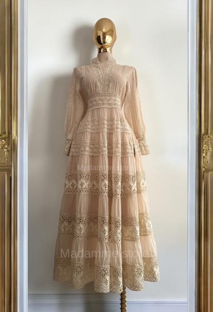 Vestido Romance Europeo