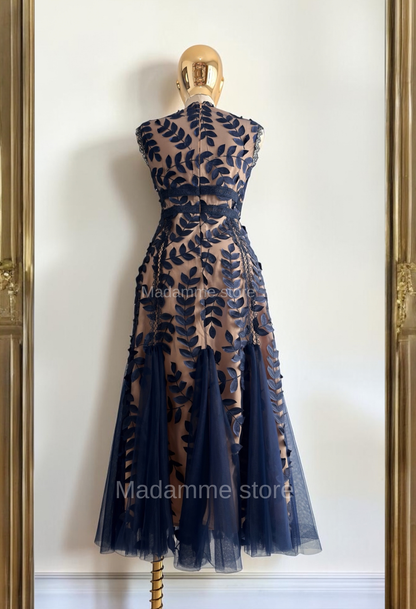 Vestido Jardín  de Zafiro