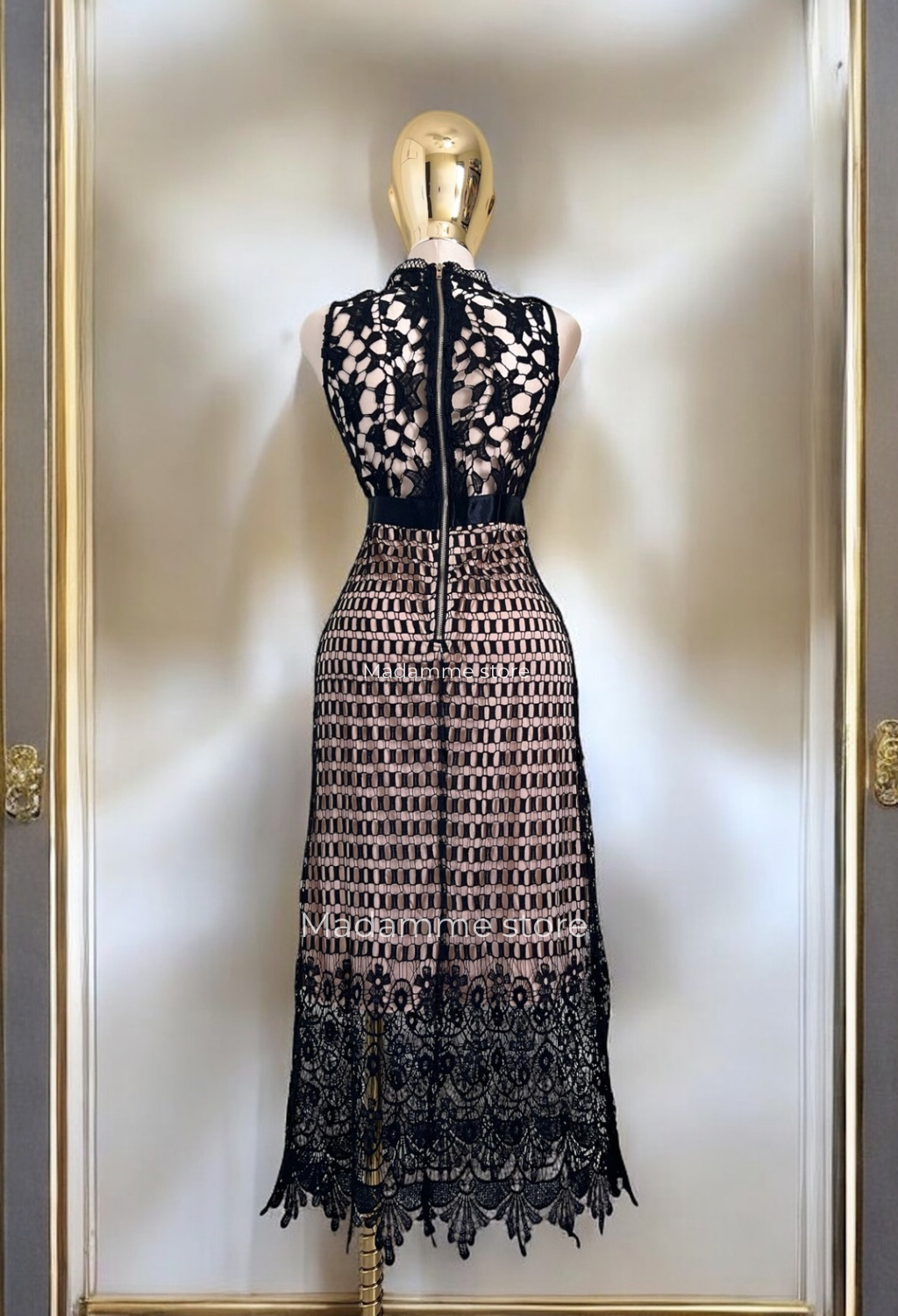 Vestido Encaje Noir Éternel
