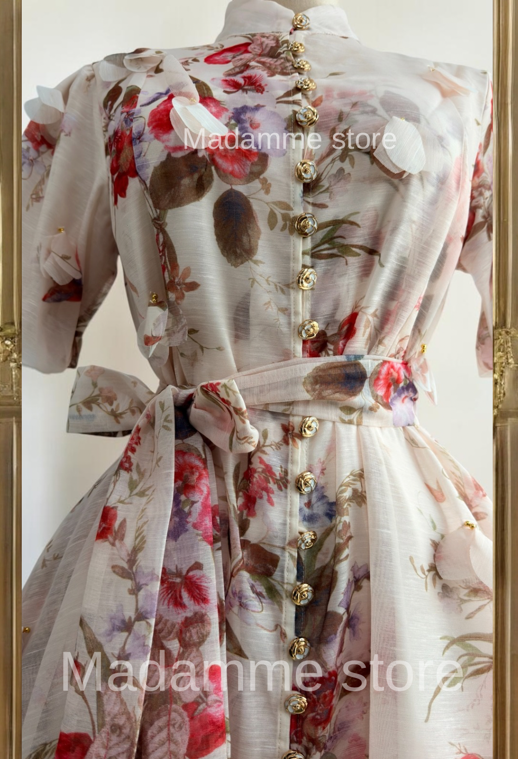 Vestido pétalo de gardenia