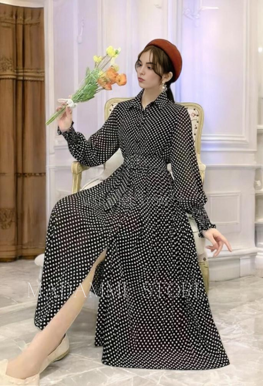 Vestido lunares
