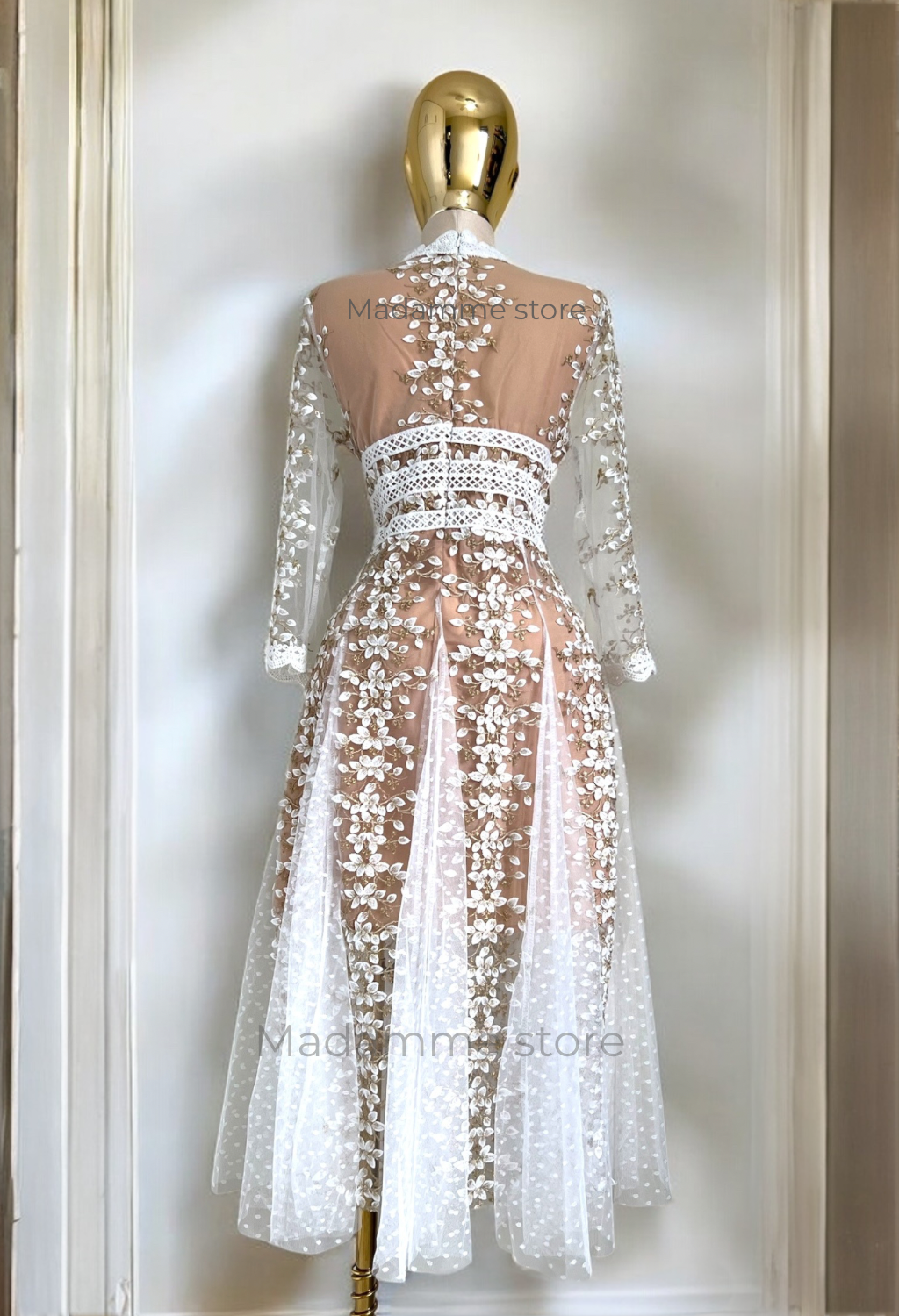 Vestido Lirio de Cristal