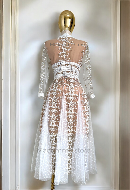 Vestido Lirio de Cristal