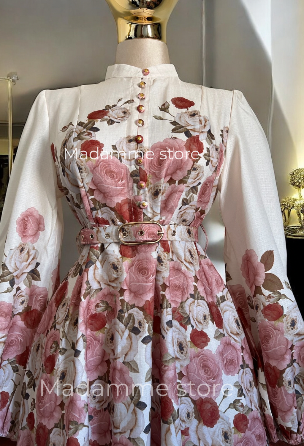 Vestido Rosa de Palacio