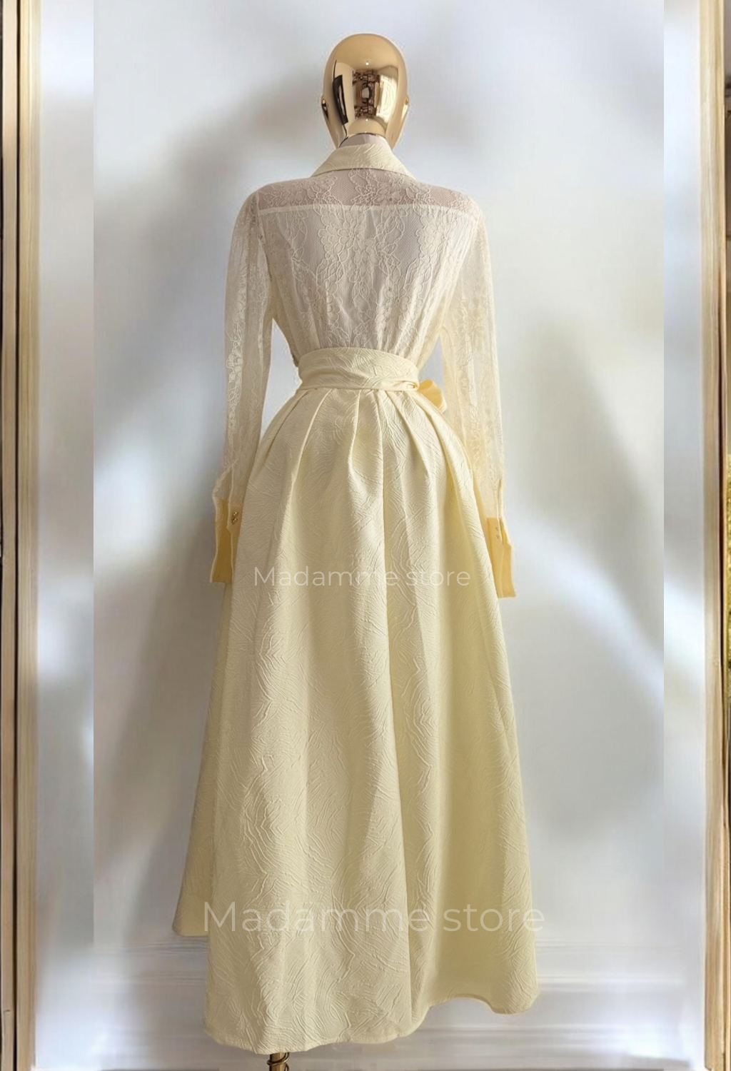 Vestido Perla de Mantequilla