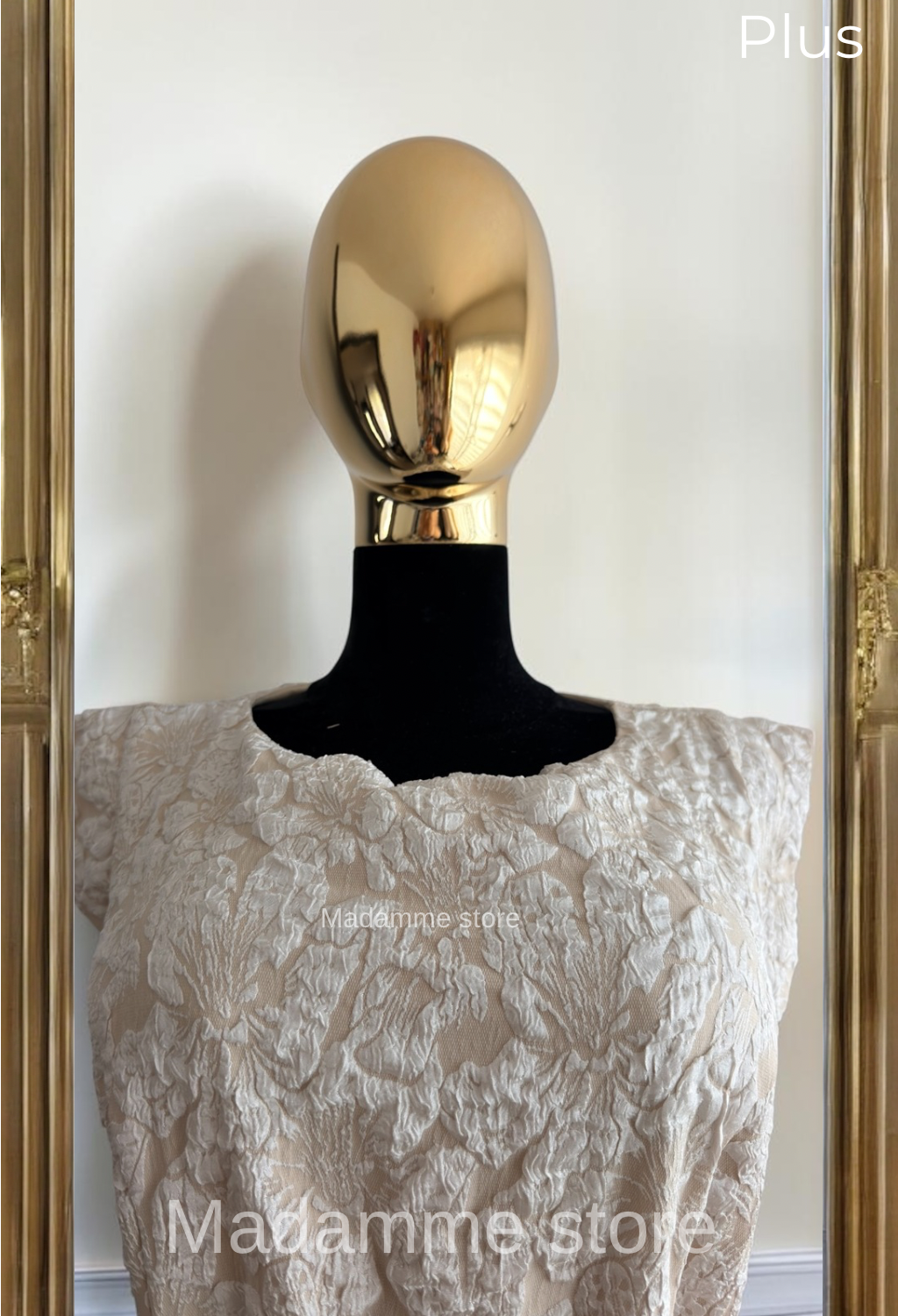 Vestido encanto de porcelana