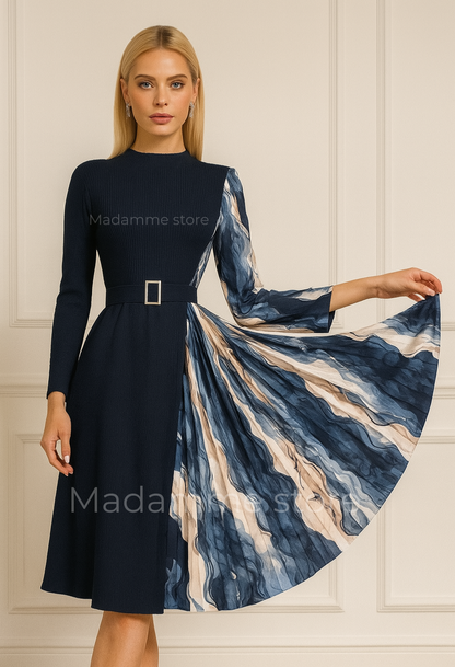 Vestido plisado Paris