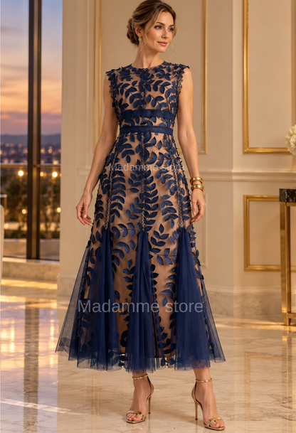 Vestido Jardín  de Zafiro