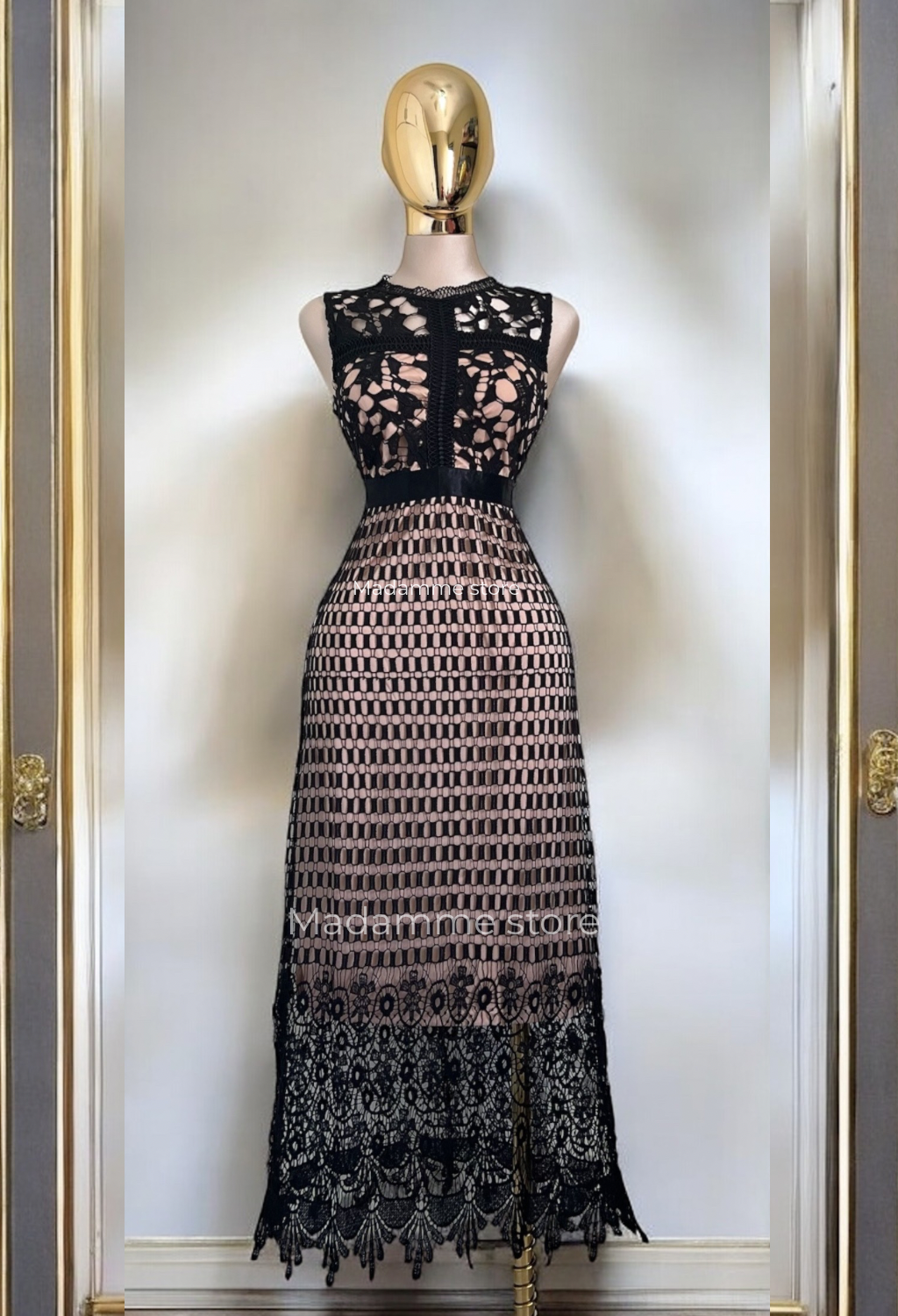 Vestido Encaje Noir Éternel