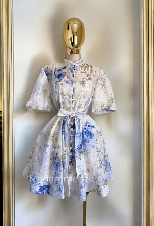 Vestido Pedrería Corto