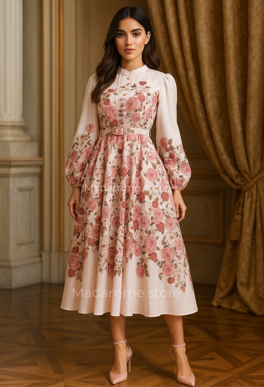 Vestido Rosa de Palacio