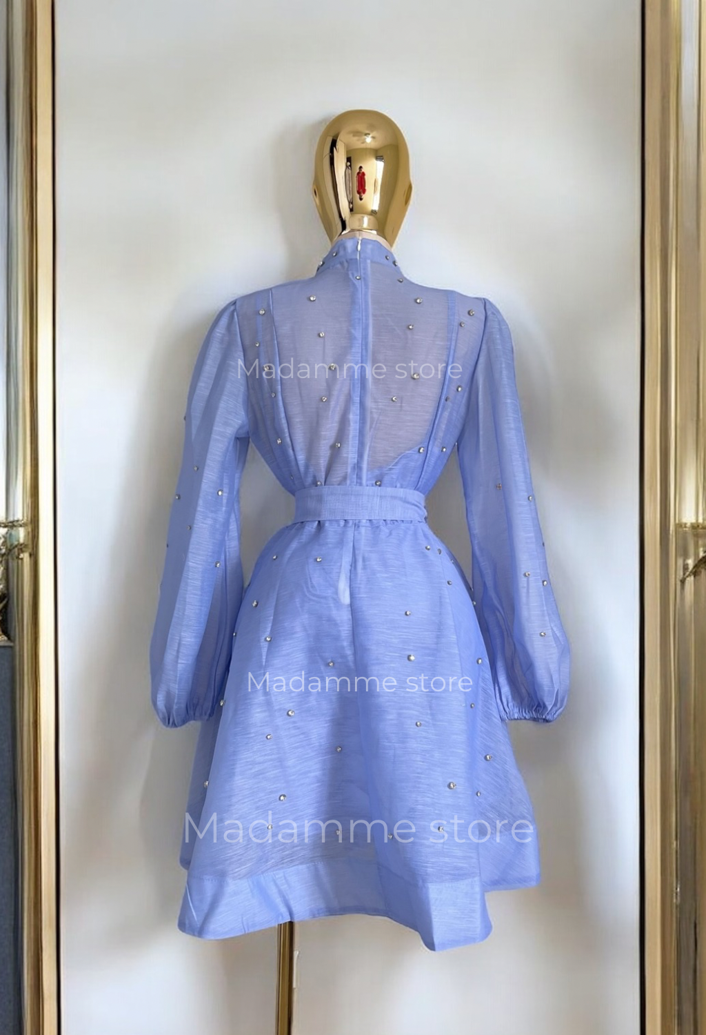 Vestido Cortos Pedrería