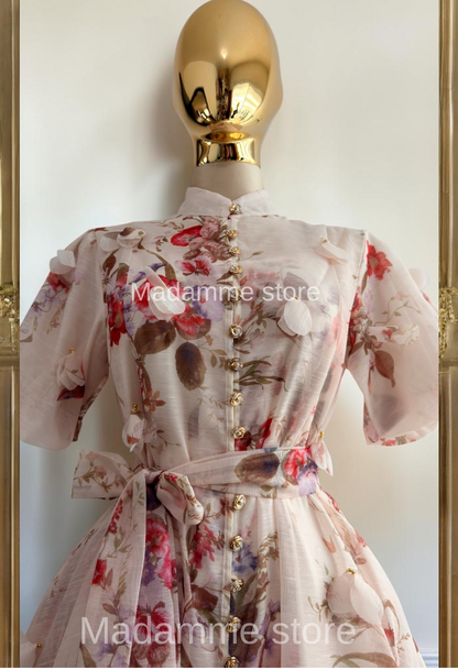 Vestido pétalo de gardenia
