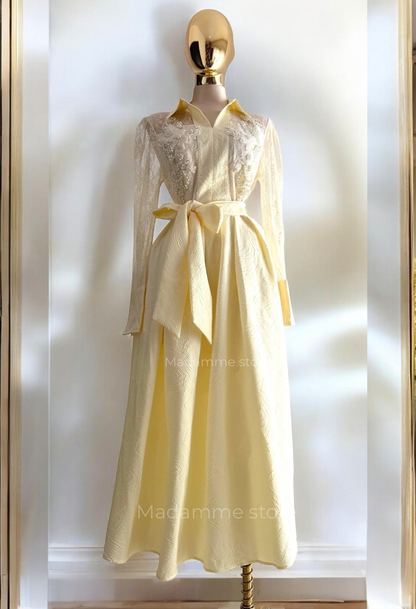 Vestido Perla de Mantequilla