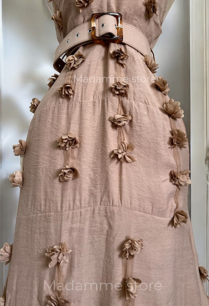Vestido Movimiento de Rosas