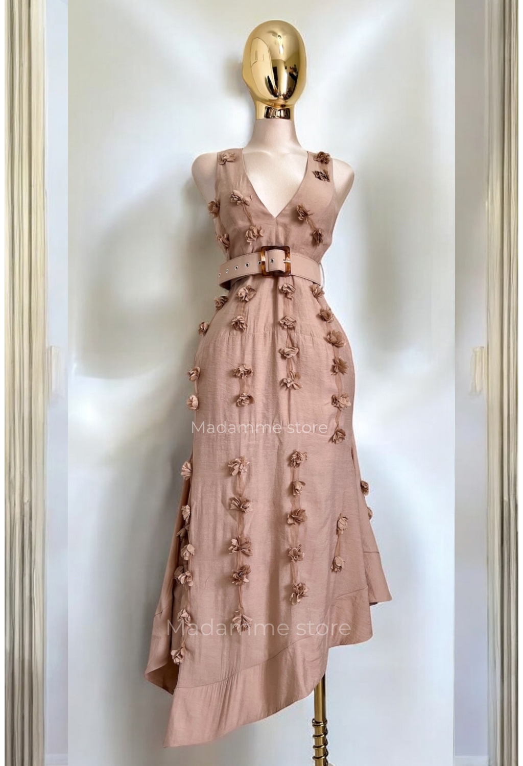 Vestido Movimiento de Rosas