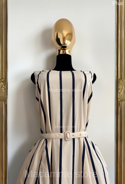 Vestido Portofino beige