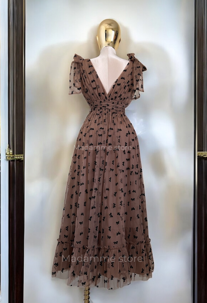 Vestido Caricia de Moka