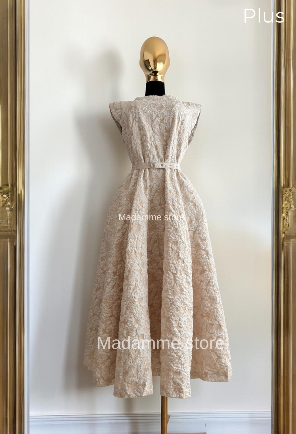 Vestido encanto de porcelana
