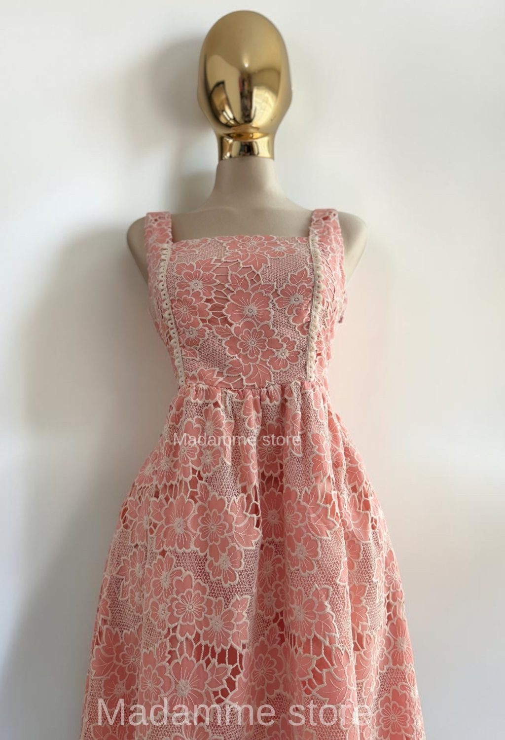 Vestido Jardín de Cristal Rosé