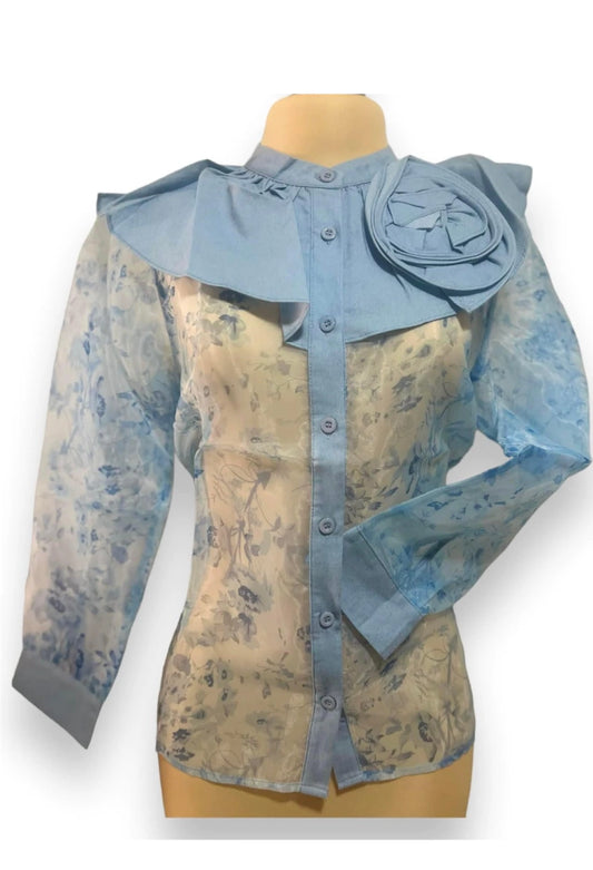 Blusa Azul