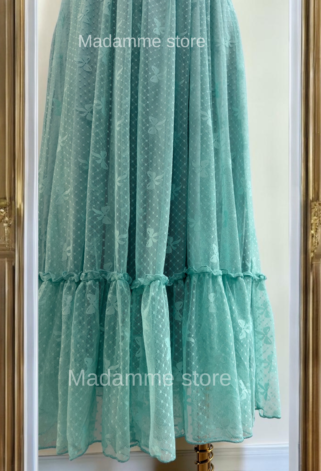 Vestido Esmeralda Mint