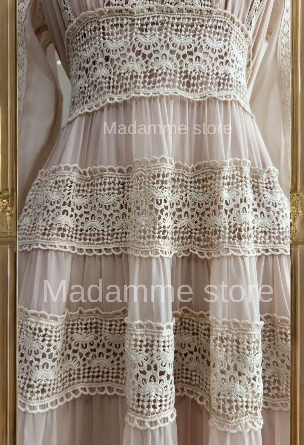 Vestido Romance Europeo