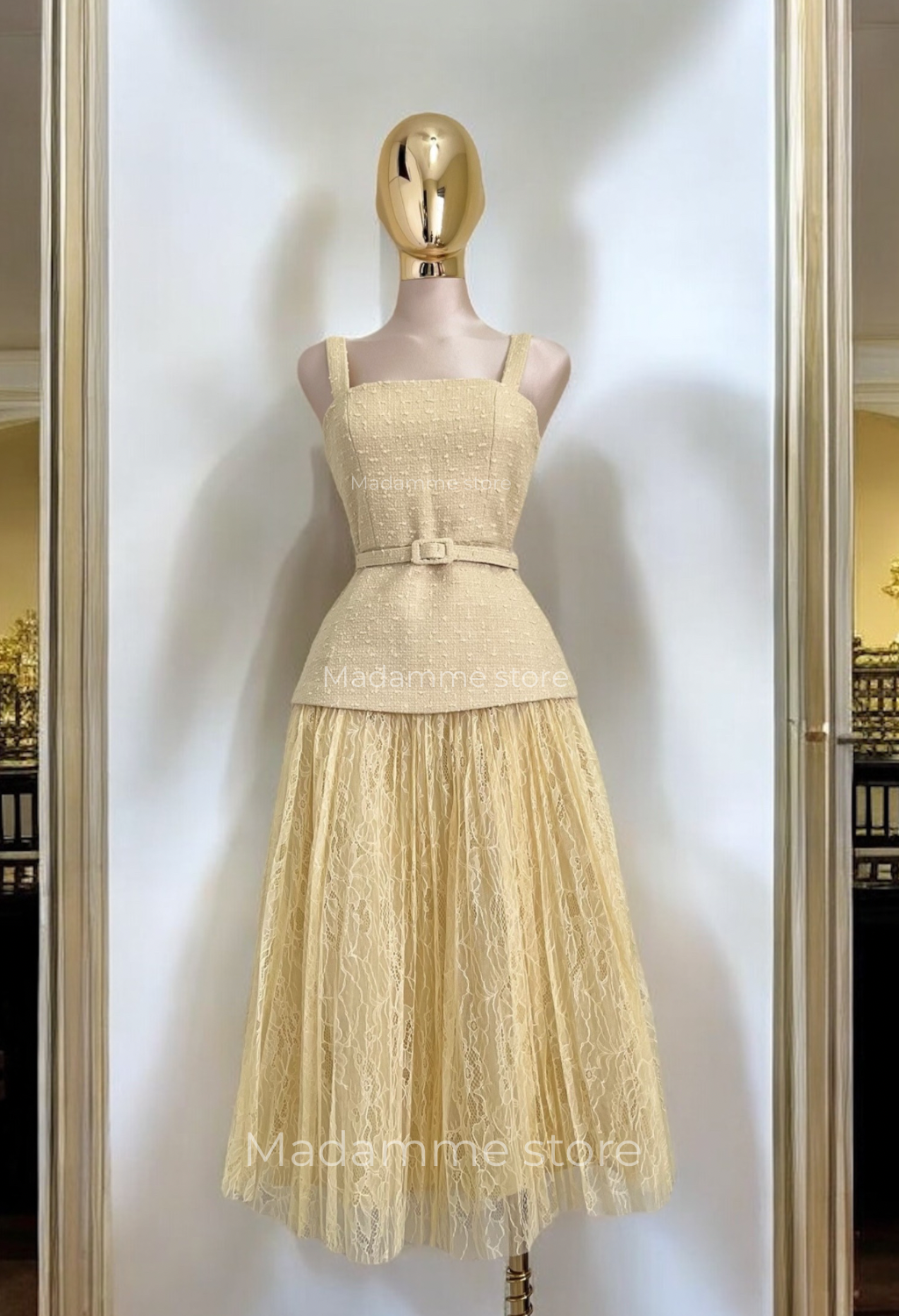 Vestido Luz de Vainilla