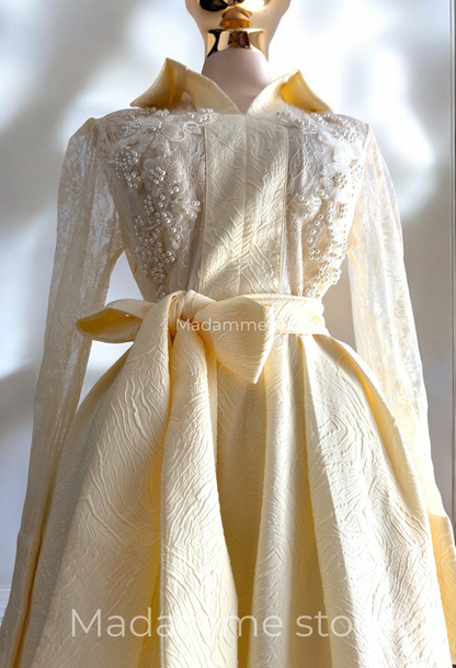 Vestido Perla de Mantequilla