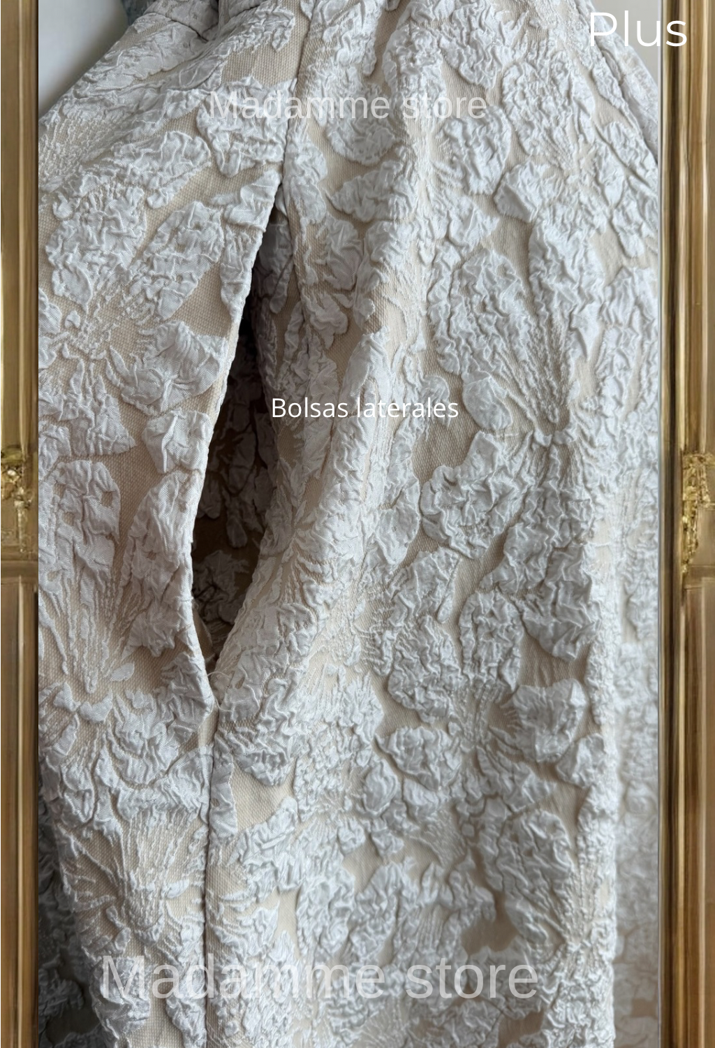 Vestido encanto de porcelana