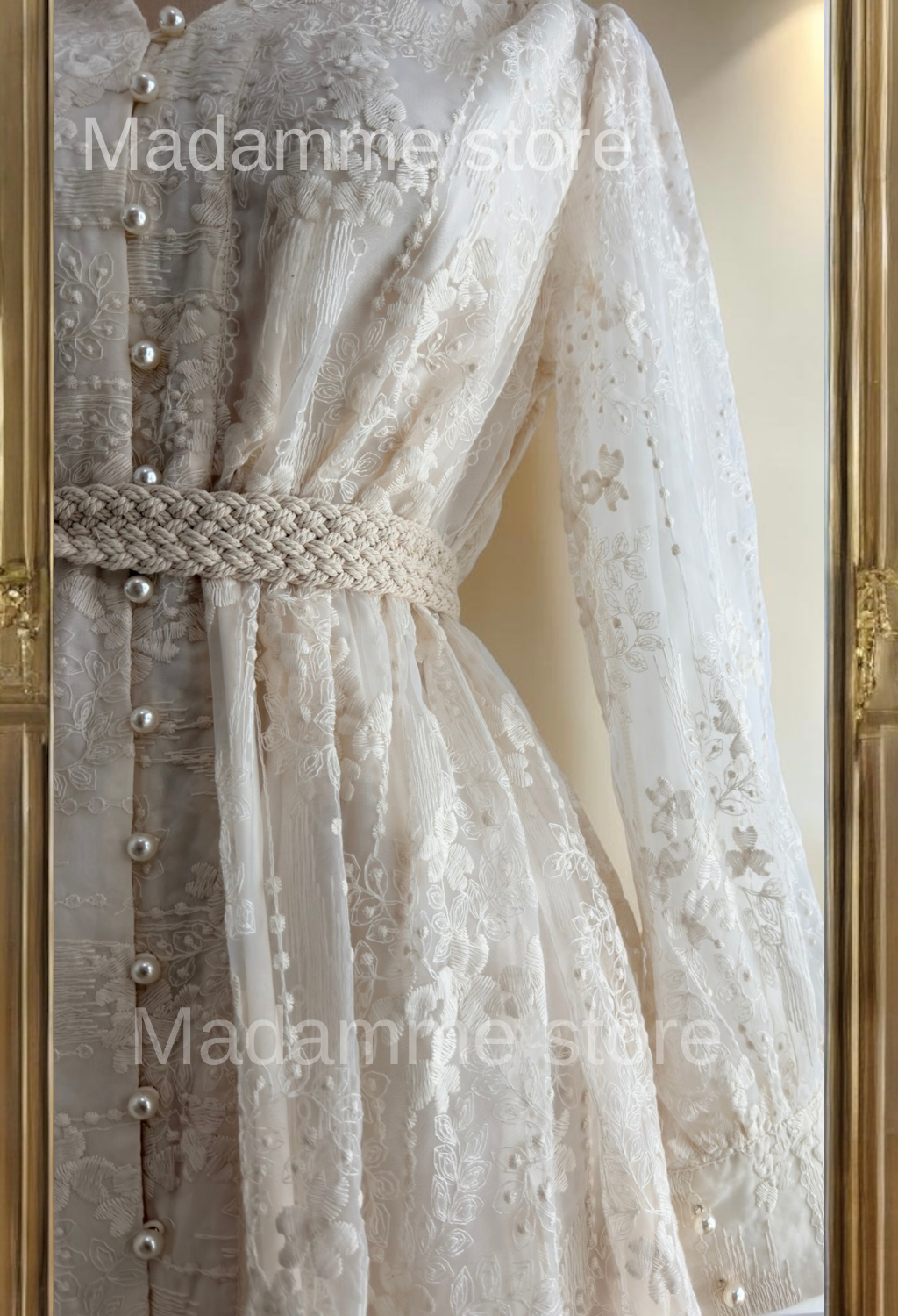 Vestido Sophie Blanche