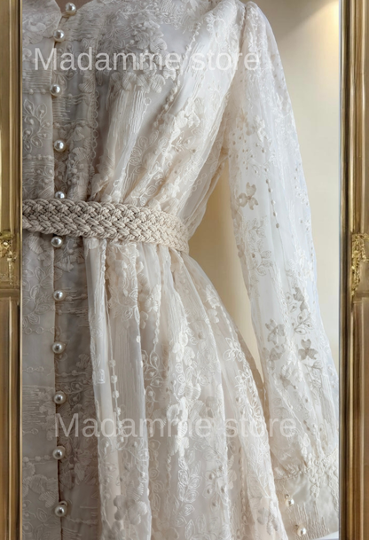 Vestido Sophie Blanche