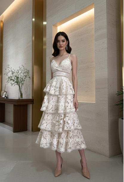 Vestido Jardín de Ivory