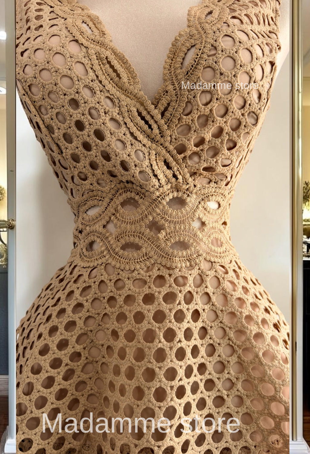 Vestido Eclat Taupe