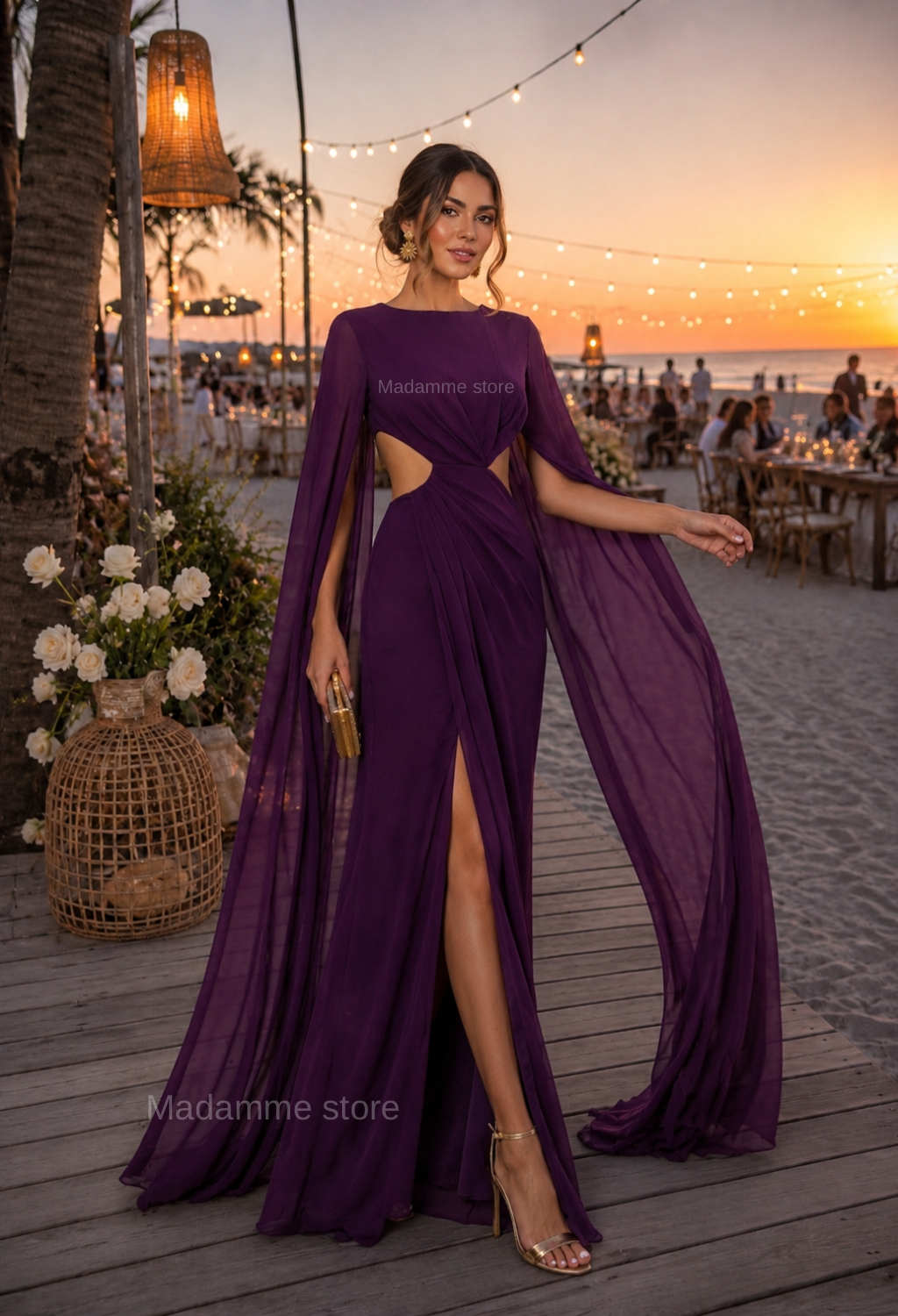 Vestido Púrpura