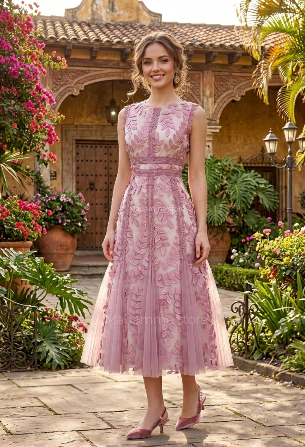 Vestido Nube Rosada