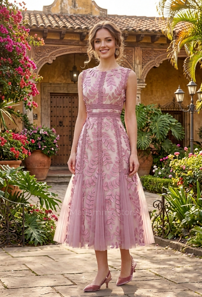Vestido Nube Rosada