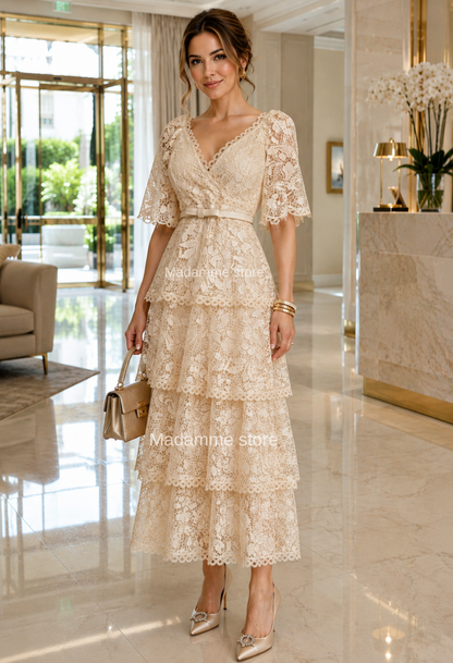 Vestido Flor de Encaje