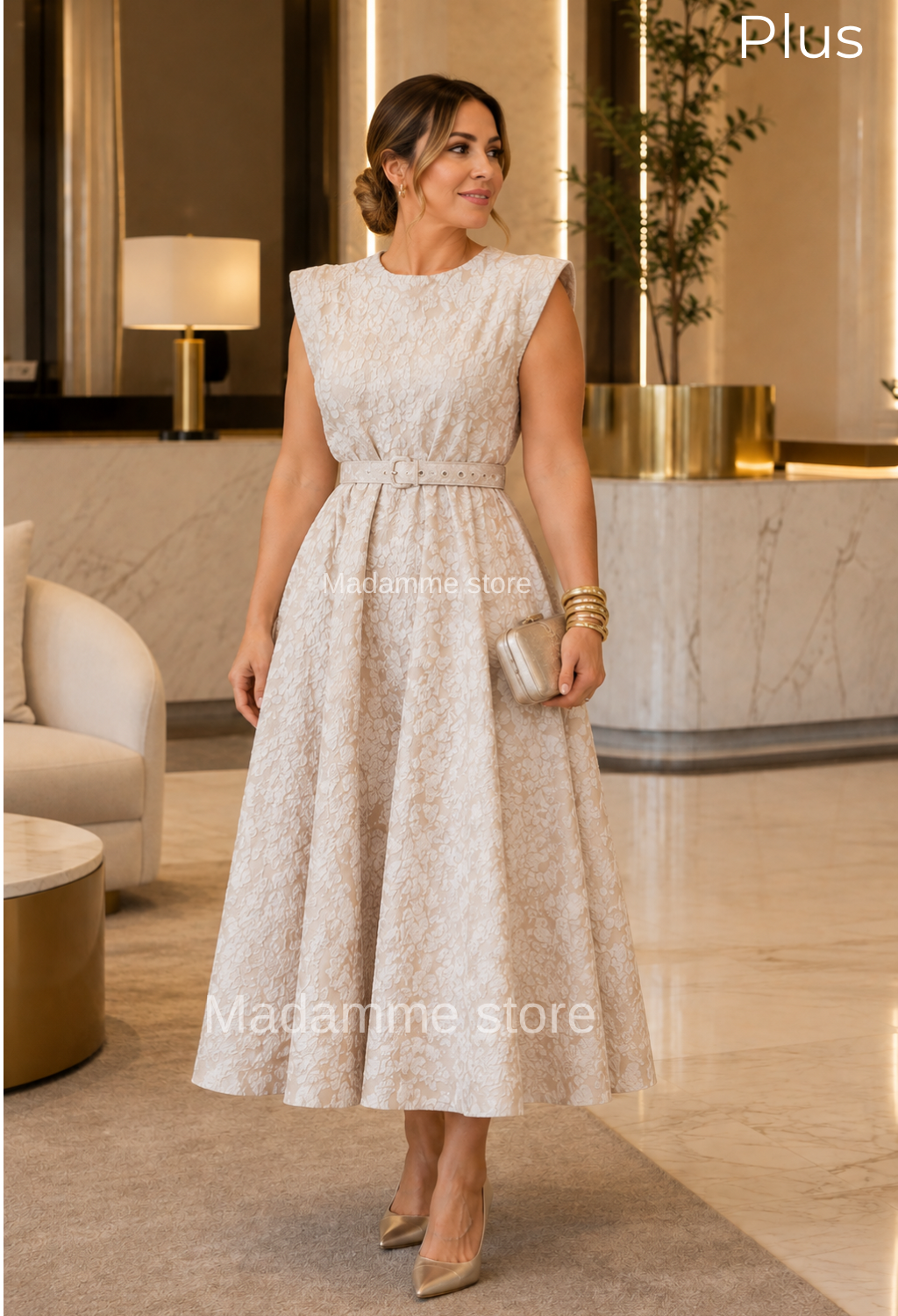 Vestido encanto de porcelana