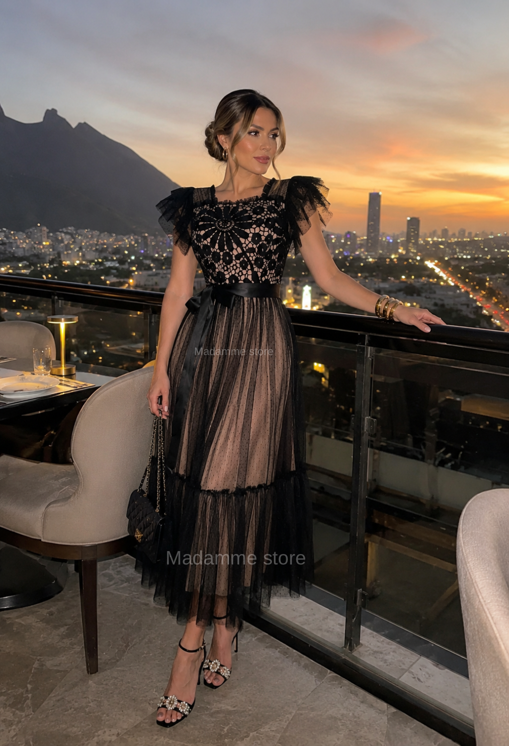 Vestido Melodía Plumetti