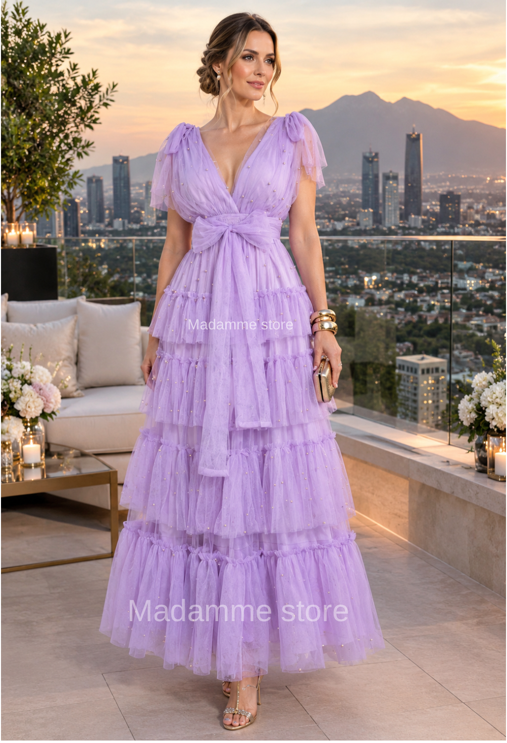 Vestido Lavanda Dream Glow