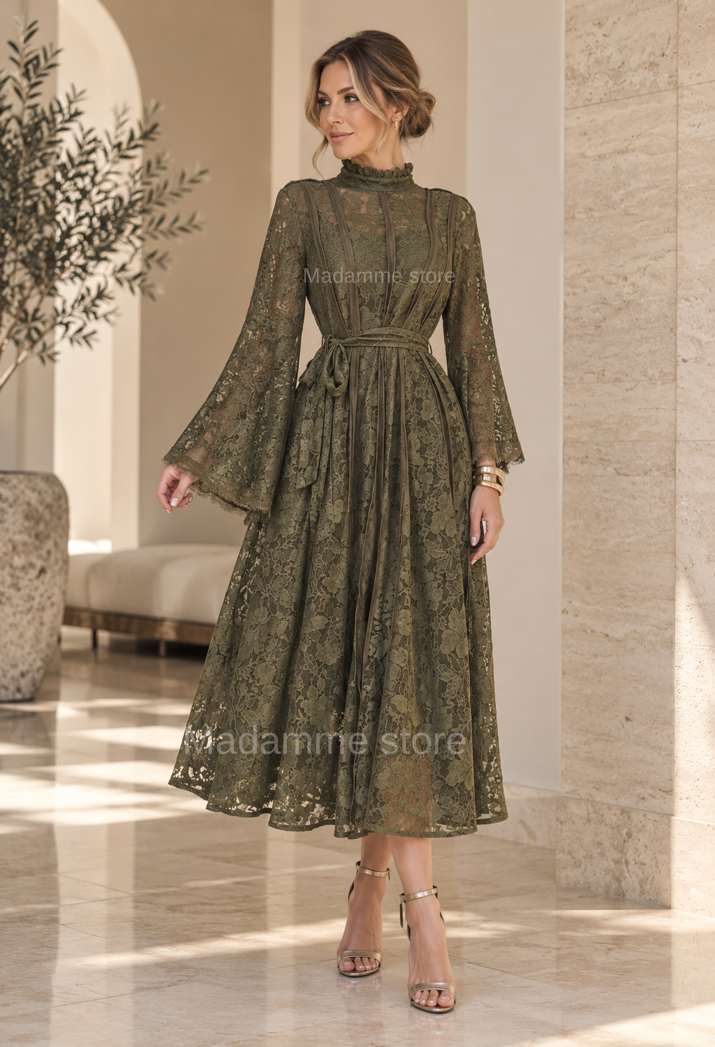 Vestido Imperial de Olivo