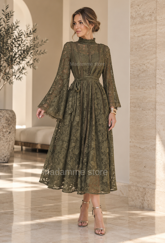 Vestido Imperial de Olivo