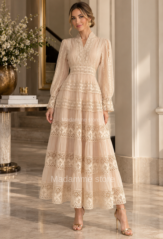 Vestido Romance Europeo