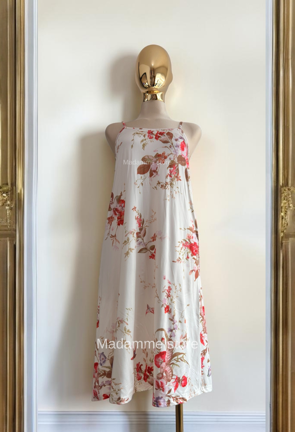 Vestido pétalo de gardenia
