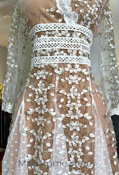 Vestido Lirio de Cristal