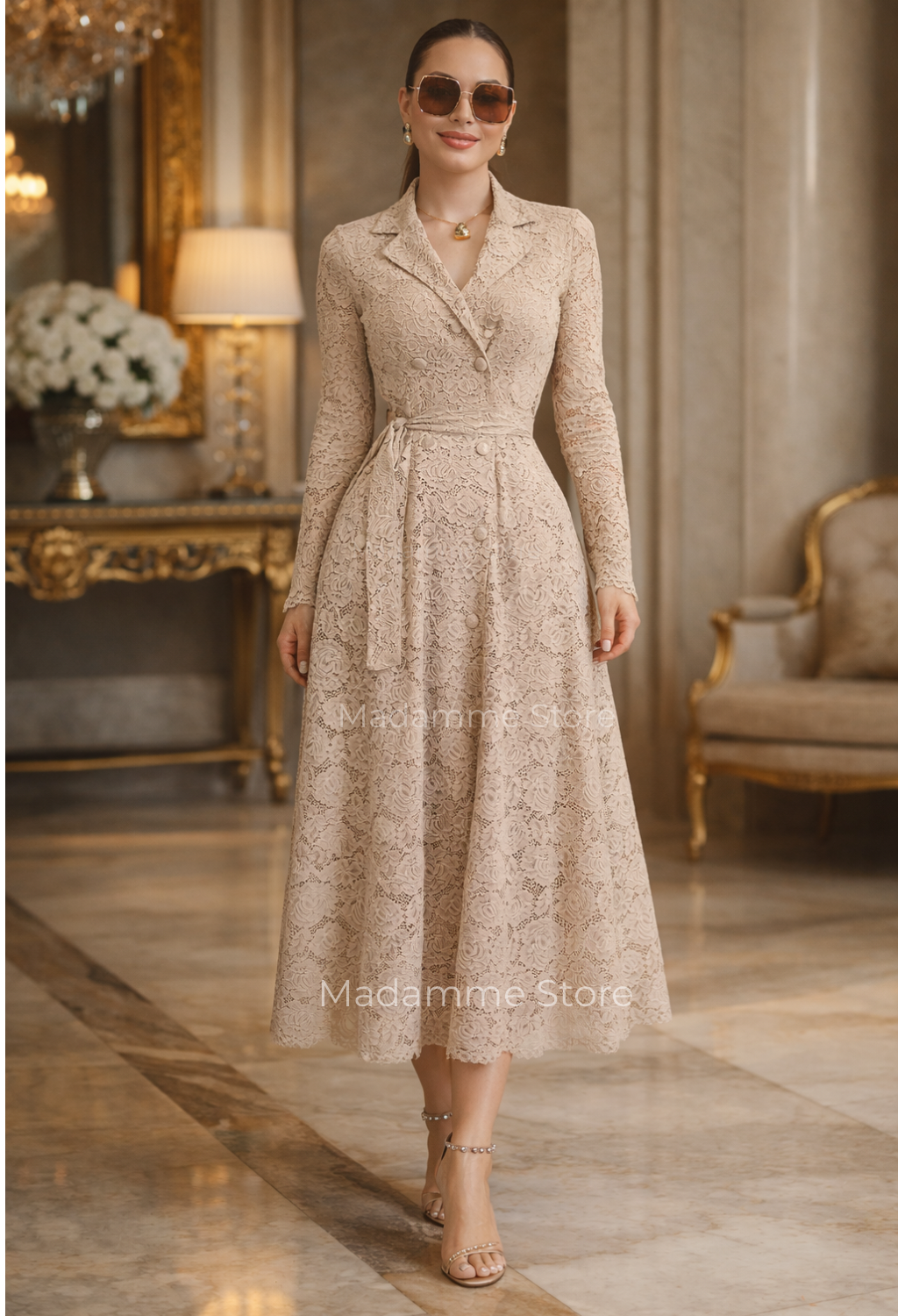 Vestido Nobleza de Encaje