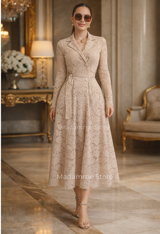 Vestido Nobleza de Encaje